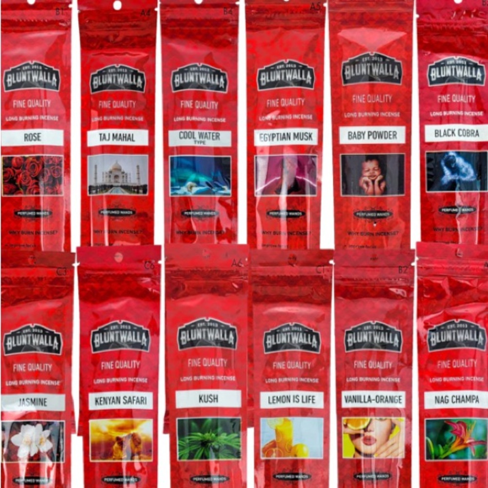 Red Incense Pack 11” Air freshener 10 stick per pack. 3packs